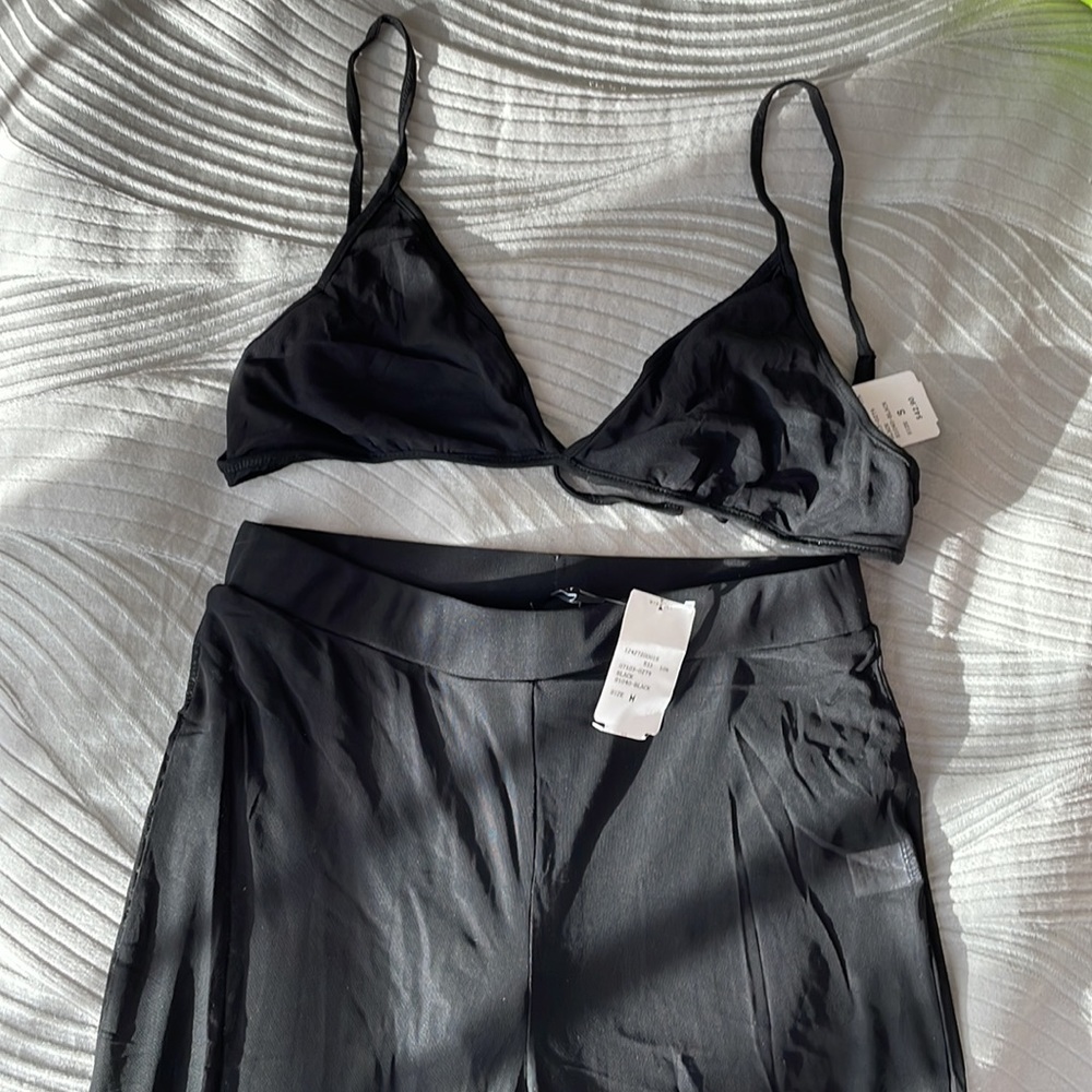 Windsor Mesh Pant and bralette Set